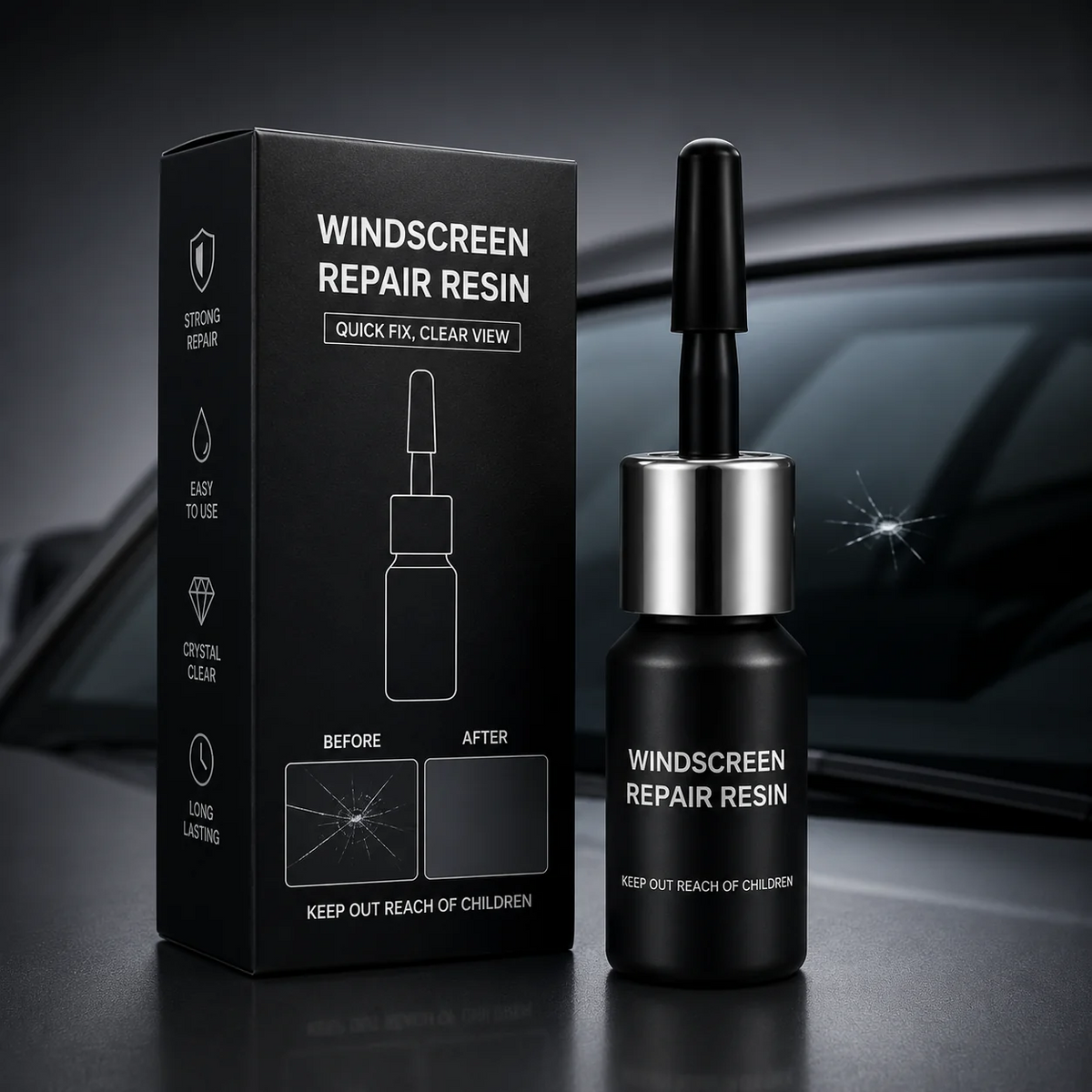 Windshield Crack Repair Kit